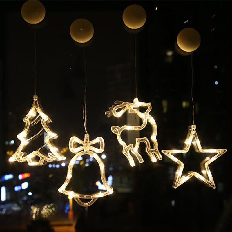 Christmas LED Suction Cup Chandelier