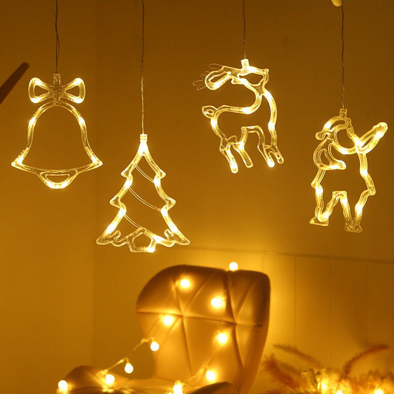 Christmas LED Suction Cup Chandelier
